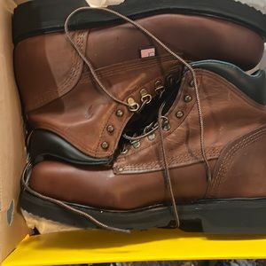 Carolina work boots size 10